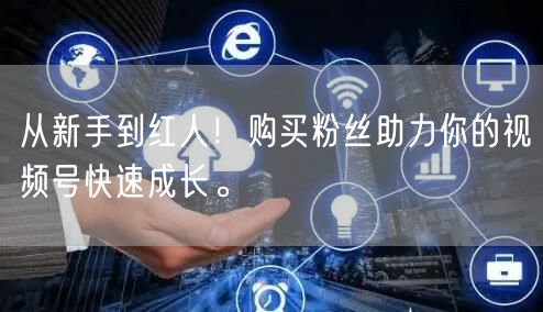 从新手到红人!购买粉丝助力你的视频号快速成长。